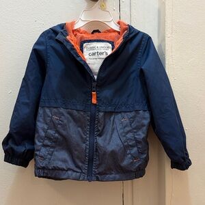 Carter's Blue and Orange Raincoat 2T Boys